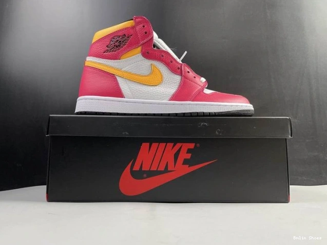 Bmlin Shoes OGLight 1 555088-603 Air High Jordan Red Fusion 0811